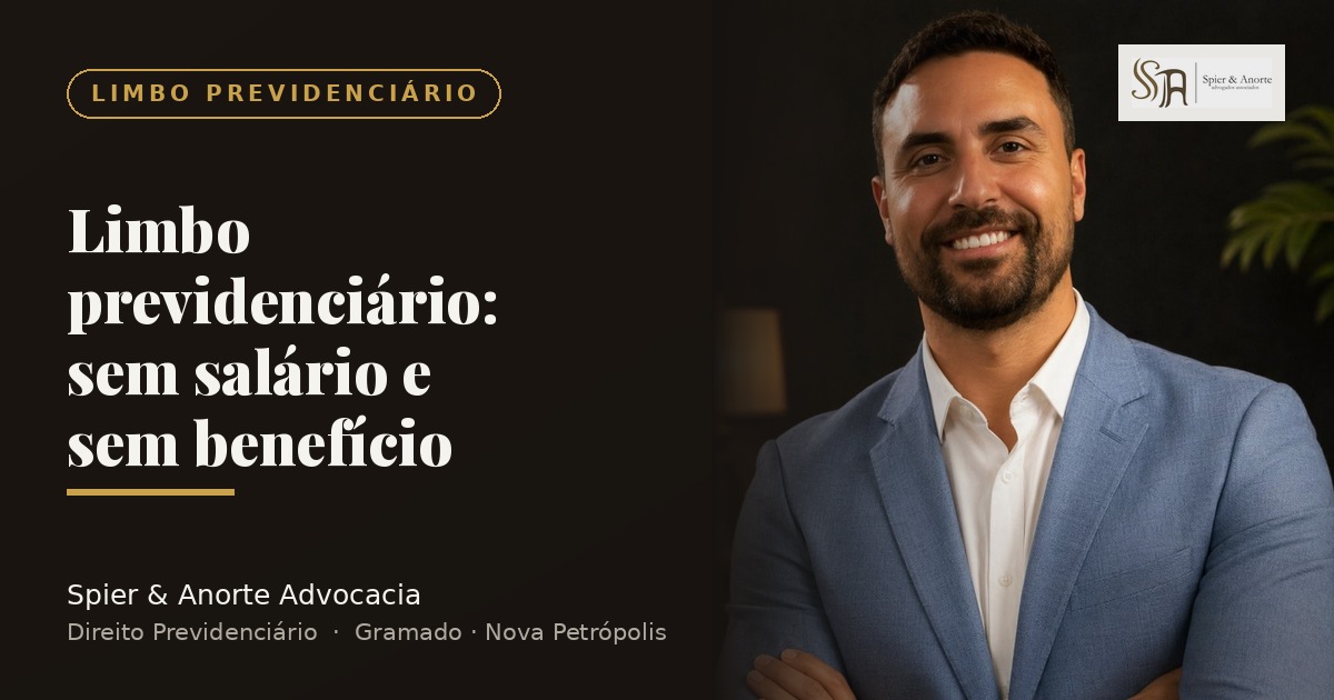 Limbo previdenciário: quando você fica sem salário e sem benefício ao mesmo tempo