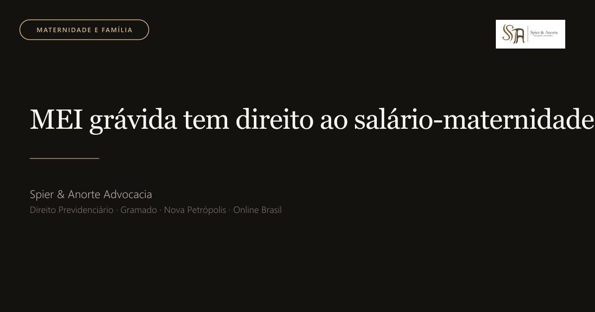 MEI grávida tem direito ao salário-maternidade? Sim — veja como pedir